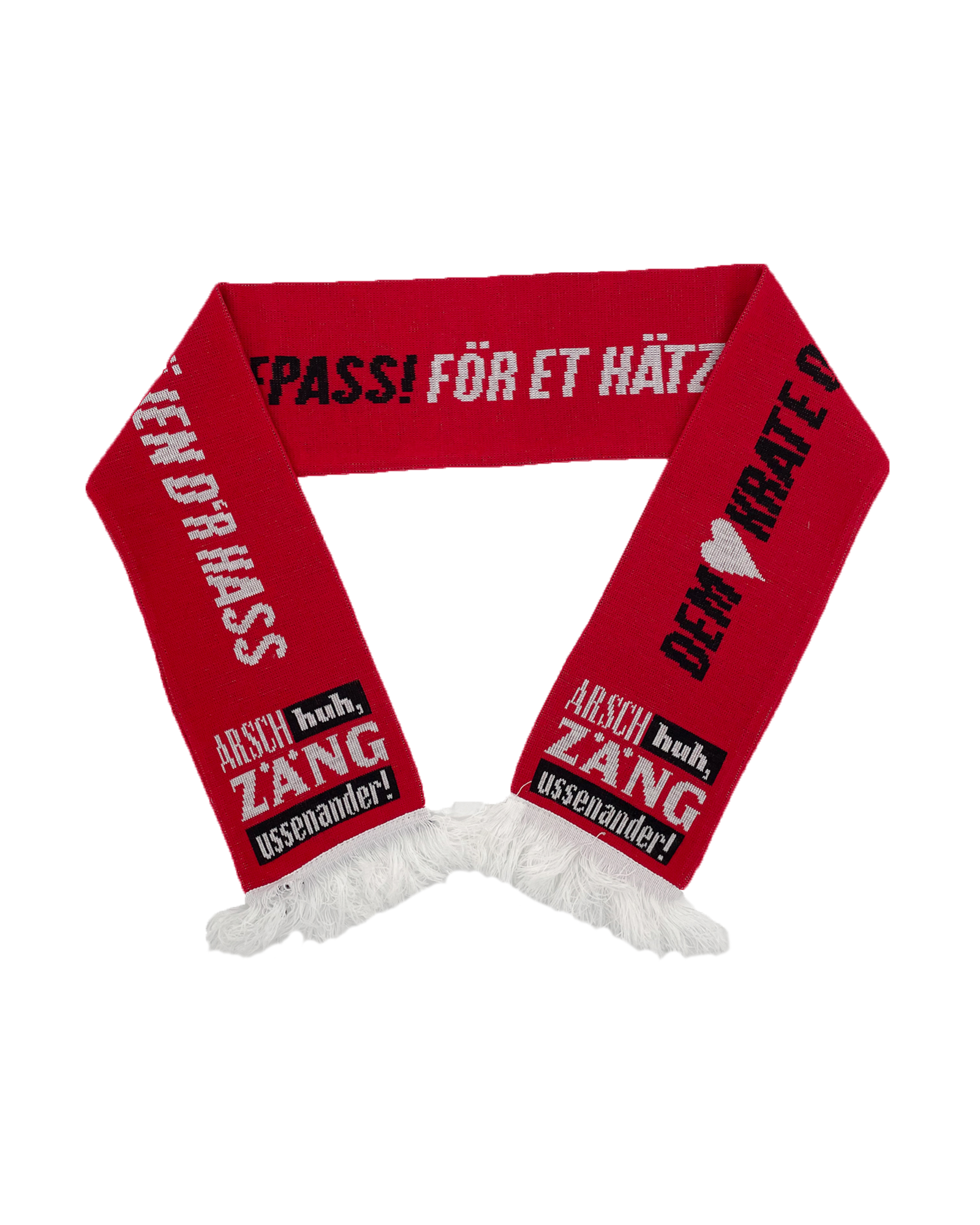 För Et Hätz - Scarf (Rot) Arsch Huh