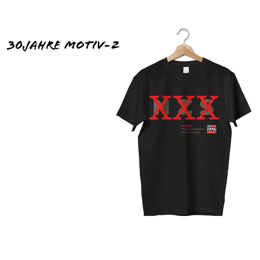 Vinyl + T-Shirt: 30 Jahre AH 3Vinyl + T-Shirt 30 Jahre Arsch Huh "XXX"-Design