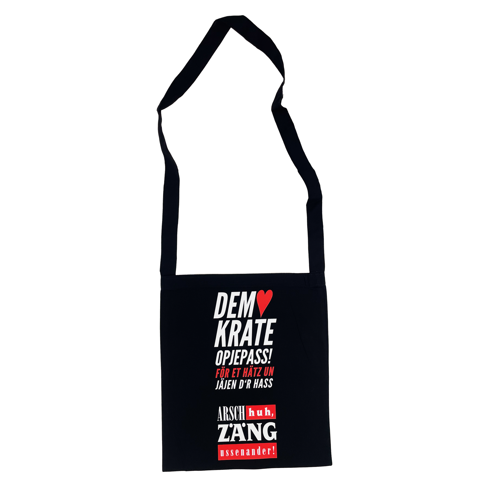 Demokratie Opjepass - Tote Bag Arsch Huh