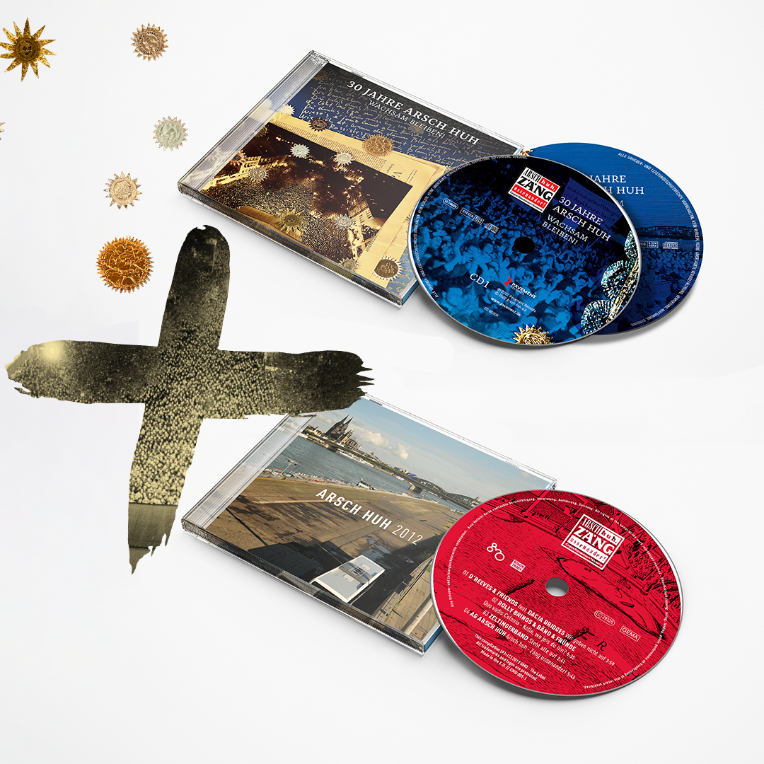 30 Jahre Arsch Huh - Wachsam bleiben! - Doppel-CD und "Arsch Huh 2012" CD Bundle Arsch Huh
