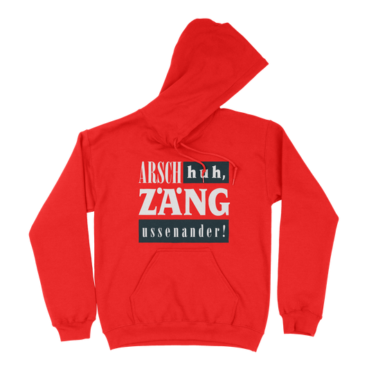 För Et Hätz - Hoodie (Rot) Arsch Huh