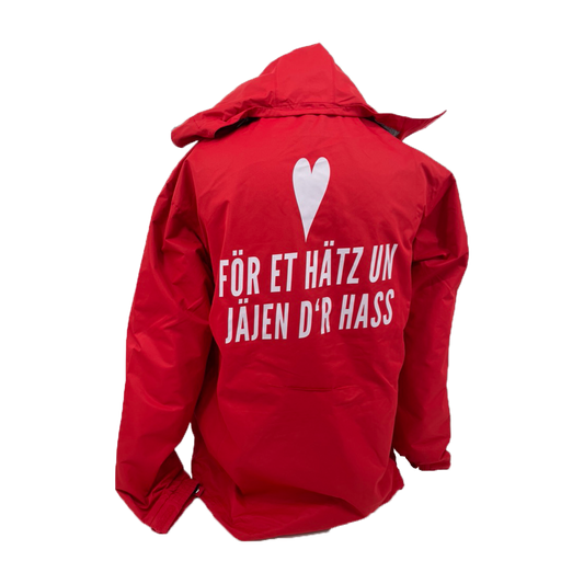 För Et Hätz - Windbreaker (Rot) Arsch Huh